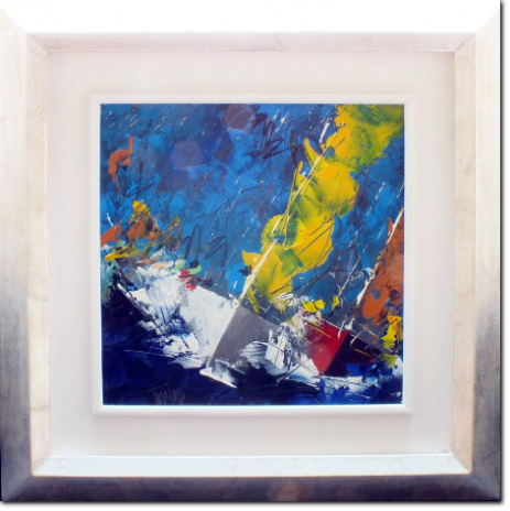 Francesco Toraldo - Assa Ablot cm 40X40 anno 2010 Acrilico su Tavola