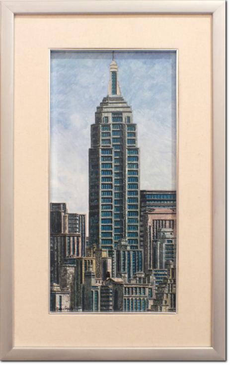 Tonino Caputo - Empire cm 40X20 Tecnica Mista e Tempera alla Caseina su Tela